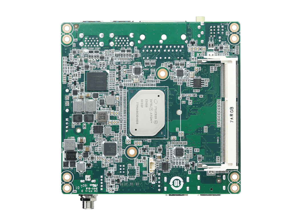 Equipped with max connectivity, low power consumption with wide temp, and fanless design, UTX motherboards are ideal for AI, robotics, IoT gateway solutions.