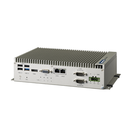 Intel<sup>®</sup> Atom™ Regular-Size Automation Computer w/ 4 x GbE, 3 x mPCIe, HDMI/VGA