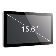 15.6&quot; Fanless Touch Screen Computer with Intel<sup>®</sup> Celeron CPU